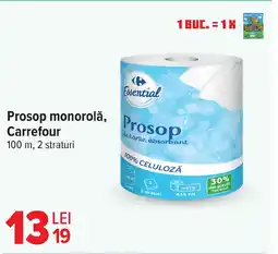 Carrefour Market Prosop monorolă, Carrefour Ofertă