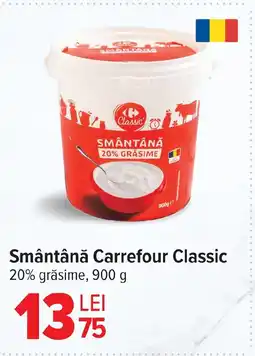 Carrefour Market Smântână Carrefour Classic Ofertă