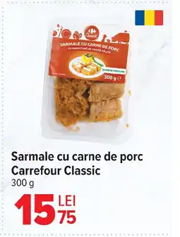 Carrefour Market Sarmale cu carne de porc Carrefour Classic Ofertă