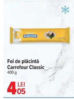 Carrefour Market Foi de plăcintă Carrefour Classic Ofertă