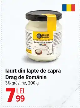 Carrefour Market laurt din lapte de capră Drag de România Ofertă