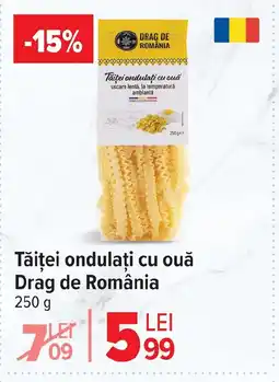 Carrefour Market Tăiței ondulați cu ouă Drag de România Ofertă