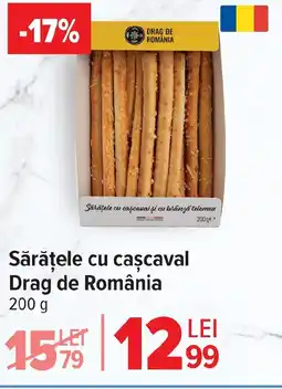 Carrefour Market Sărățele cu caşcaval Drag de România Ofertă