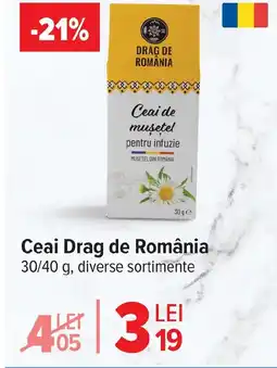 Carrefour Market Ceai Drag de România Ofertă