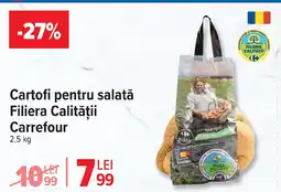 Carrefour Market Cartofi pentru salată Filiera Calității Carrefour Ofertă
