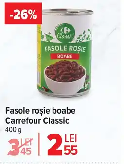 Carrefour Market Fasole roşie boabe Carrefour Classic Ofertă