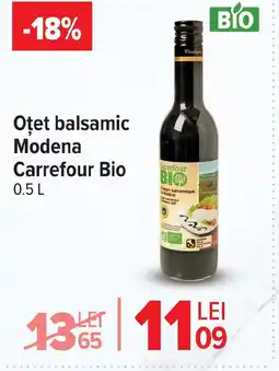 Carrefour Market Otet balsamic Modena Carrefour Bio Ofertă