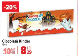 Carrefour Market Ciocolată Kinder Ofertă