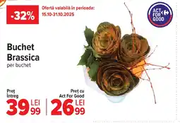 Carrefour Market Buchet Brassica Ofertă