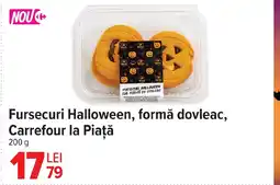 Carrefour Market Fursecuri Halloween, formă dovleac, Carrefour la Piaţă Ofertă