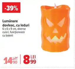 Carrefour Market Lumânare dovleac, cu leduri Ofertă