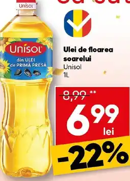 PROFI Ulei de floarea soarelui Unisol Ofertă