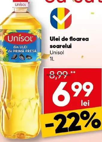 Ulei de floarea soarelui Unisol