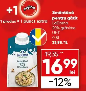PROFI Smântână pentru gătit LaDorna Ofertă