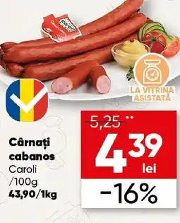 PROFI Cârnaţi cabanos Caroli Ofertă