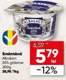 PROFI Smântână Albalact 20% grăsime Ofertă