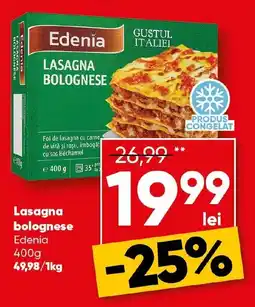 PROFI Lasagna bolognese Edenia Ofertă