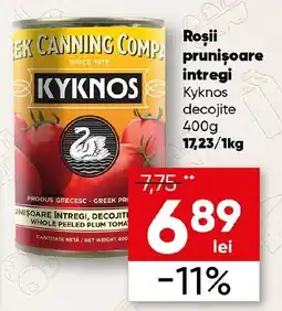 PROFI Roșii prunişoare intregi Kyknos decojite Ofertă
