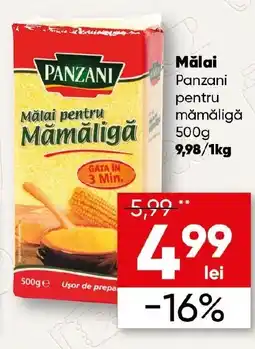 PROFI Mălai Panzani pentru mămăligă Ofertă