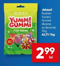 PROFI Jeleuri Roshen Yummi Gummi Ofertă