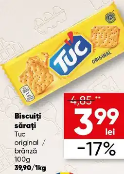 PROFI Biscuiţi săraţi Tuc original / brânză Ofertă