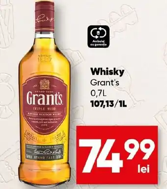 PROFI Whisky Grant's Ofertă
