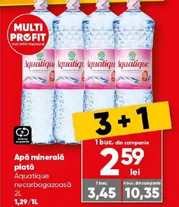 PROFI Apă minerală plată Aquatique necarbogazoasă Ofertă