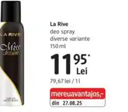 DM La Rive deo spray Ofertă