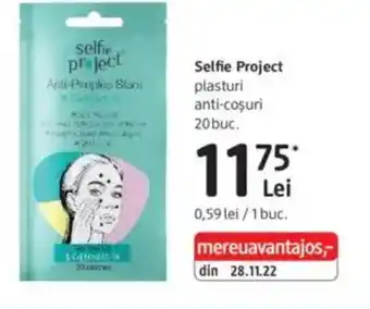 DM Selfie Project plasturi anti-coşuri Ofertă