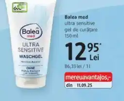 DM Balea med ultra sensitive gel de curăţare Ofertă