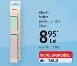 DM Ebelin buffer pentru unghii Ofertă