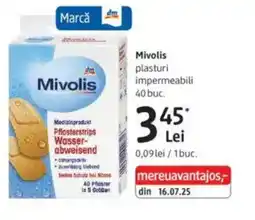 DM Mivolis plasturi impermeabili Ofertă