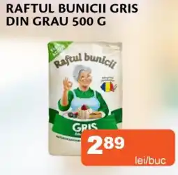 Unicarm Raftul bunicii gris din grau Ofertă