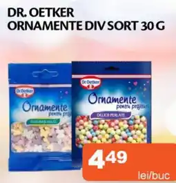 Unicarm Dr. oetker ornamente Ofertă