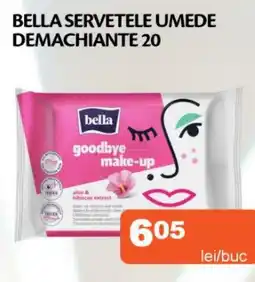 Unicarm Bella servetele umede demachiante 20 Ofertă