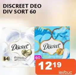 Unicarm Discreet deo div sort 60 Ofertă