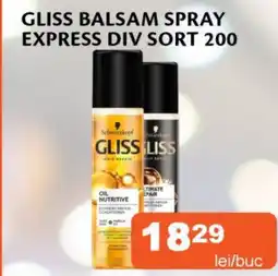 Unicarm Gliss balsam spray express div sort Ofertă