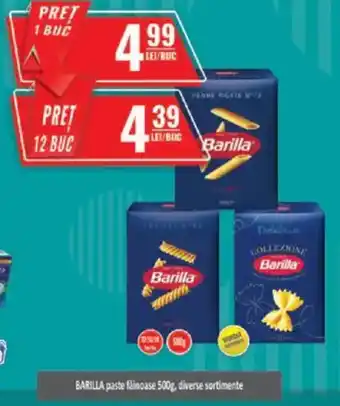 BARILLA paste fainoase