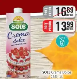 CBA SOLE Crema Dolce 26% Ofertă