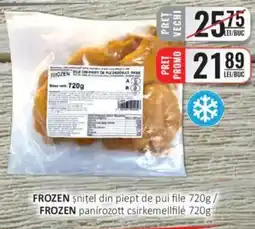 CBA FROZEN șnițel din piept de pui file Ofertă