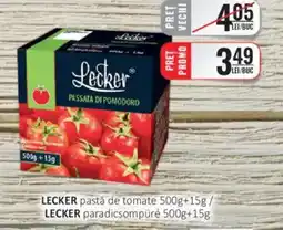 CBA LECKER pastă de tomate Ofertă