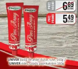 CBA UNIVER pastă de ardei dulce, iute Ofertă