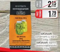 CBA LUCULLUS conservant cu mărar Ofertă