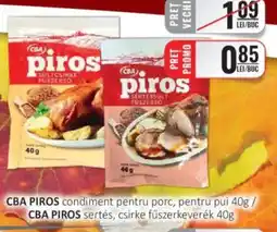 CBA CBA PIROS condiment pentru porc, pentru pui Ofertă