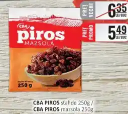 CBA CBA PIROS stafide Ofertă