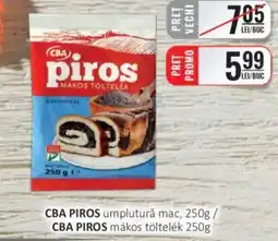 CBA CBA PIROS umplutură mac Ofertă
