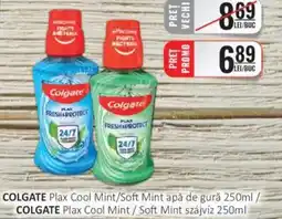 CBA COLGATE Plax Cool Mint/Soft Mint apă de gură Ofertă