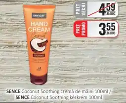 CBA SENCE Coconut Soothing cremă de mâini Ofertă