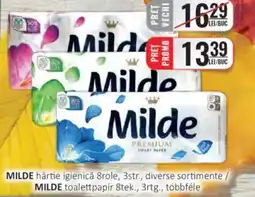 CBA MILDE hârtie igienică Ofertă