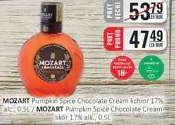 CBA MOZART Pumpkin Spice Chocolate Cream lichior 17% alc. Ofertă